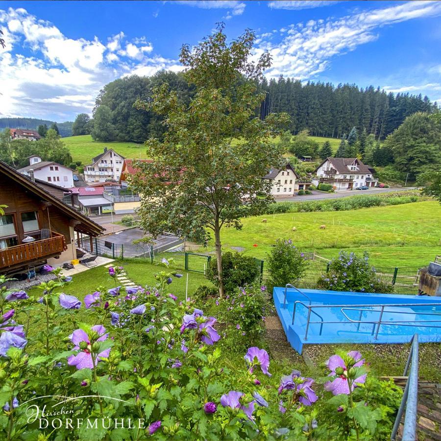 Hirschen-Dorfmuehle Hotell Biederbach Baden-Württemberg Exteriör bild